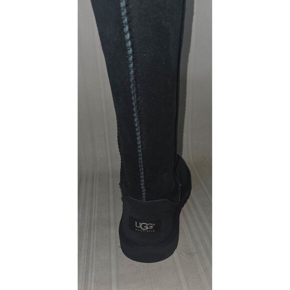 UGG Australia KIDS Black Classic Tall Suede Sheepskin Boots Size US 3 NEW #5229 - Picture 8 of 11